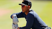 Michael Brantley tiene su mente en los Astros, pero su corazón está con su familia