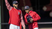 Boston Red Sox OF Mookie Betts and SP David Price