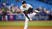 New Boston Red Sox pitcher Collin McHugh