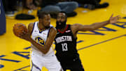 Harden y Durant han protagonizado intensas batallas en las canchas de la NBA