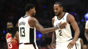 Paul George and Kawhi Leonard