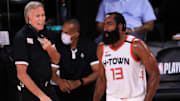 D'Antoni comanda la estrategia de los Rockets en la postemporada de la NBA en 2020