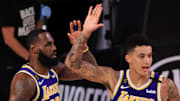 Kuzma ha sido uno de los apoyos ofensivos del dúo estelar de los Lakers