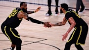 LeBron James y Anthony Davis anotaron 62 puntos entre los dos para comandar a los angelinos