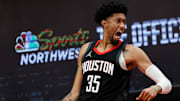 Christian Wood tiene 23 puntos y 10 rebotes en cinco partidos con los Rockets