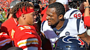 Patrick Mahomes and the Chiefs host Deshaun Watson and the Texans in the AFC Divisional Playoffs