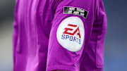 Il logo di EA Sports, casa produttrice di FIFA