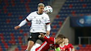 Lukas Nmecha erzielte gegen Ungarn das wichtige 1:0. Sehen wir ihn bald schon für die A-Nationalmannschaft knipsen?