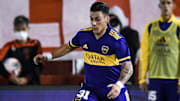 Christian Pavon avec Boca Juniors.