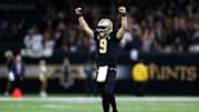 Drew Brees set or tied 3 records on Monday night
