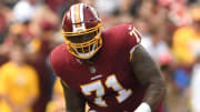 49ers OL Trent Williams during his time with the Redskins