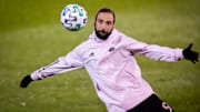 El argentino Gonzalo Higuaín, una de las estrellas del Inter Miami FC.