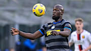 Lukaku durante Inter-Genoa