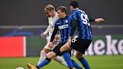 Barella e Bastoni contro il Real Madrid 