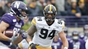 The Buffalo Bills drafted former Iowa DE A.J. Epenesa in the second round.
