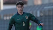 Ricardo Califiori avec les U19 italiens. 