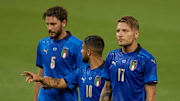 Manuel Locatelli, Lorenzo Insigne e Ciro Immobile