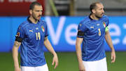 Bonucci e Chiellini in azzurro