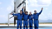 Jeff Bezos' Blue Origin New Shepard Space Vehicle Flies The Billionaire And Other Passengers To