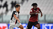 Juventus hosted AC Milan in the second leg of the Coppa Italia semi-final