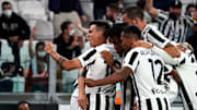 Esultanza Juve