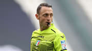 L'arbitro Abisso durante Juventus-Benevento