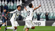 Paulo Dybala festeggia il gol del 2-0
