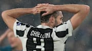 Chiellini a passé la rencontre face à la Bosnie sur le banc