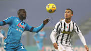 Kalidou Koulibaly e Cristiano Ronaldo