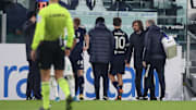 Dybala, uscito per infortunio durante Juventus-Sassuolo