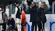 Maurizio Sarri n'a pas pu cacher sa déception en marge de la finale de la Coupe d'Italie