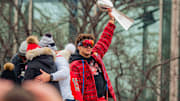 Kansas City Chiefs QB Patrick Mahomes may be playing during NBA All-Star Weekend.
