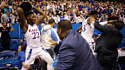 Kansas big man Silvio De Sousa has been suspended indefinitely following brawl with Kansas State. 