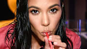 Kourtney Kardashian Hosts The Grand Opening Of Sugar Factory At Hard Rock Hotel & Casino Atlantic