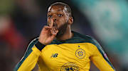 Olivier Ntcham avec le Celtic Glasgow en Europa League. 