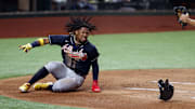 Ronald Acuña volvió a destacarse entre los venezolanos en MLB