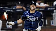 Kevin Kiermaier recibió 4 pelotazos de parte de los lanzadores de los Yankees