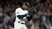 Aroldis Chapman's spring training debut was pushed back until later this week.