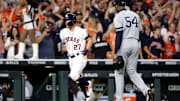 Jose Altuve's walkoff home run might have been aided by a buzzer