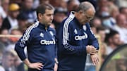 There is plenty of time left for Marcelo Bielsa (right) to get Leeds United's Premier League campaign fully firing