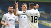 Leeds celebrate going 3-1 up