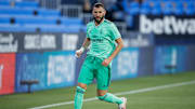 Benzema esta temporada con el Real Madrid