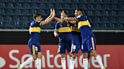 Boca Juniors - El plantel y el yoga como nueva actividad.