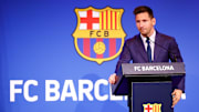 Leo Messi se despide del Barcelona