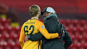 Kelleher telling Klopp to stick him up front next week...