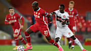 Origi stand in der Champions League gegen Midtjylland in der Startelf