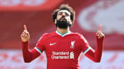 Mohamed Salah a inscrit son 19e but en Premier League contre Aston Villa. 