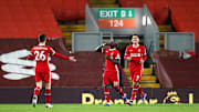 Sadio Mane celebrates against West Brom