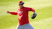 Shohei Ohtani lanza dos sesiones semanales de bullpen