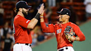 Los Angeles Angels v Boston Red Sox